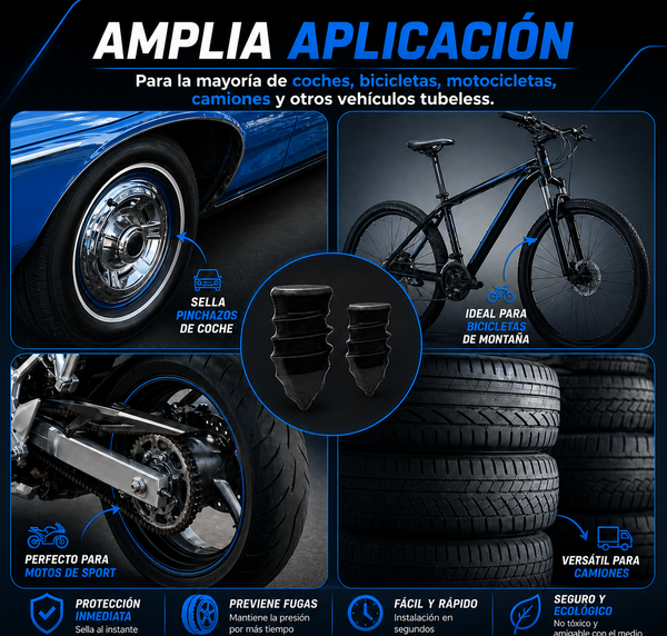 Tornillos Antipinchazos Rápidos