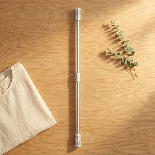 Barra Extensible Ajustable para Colgar Ropa